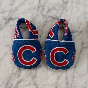 Chicago Cubs Non Skid Slippers 12-18 Mo